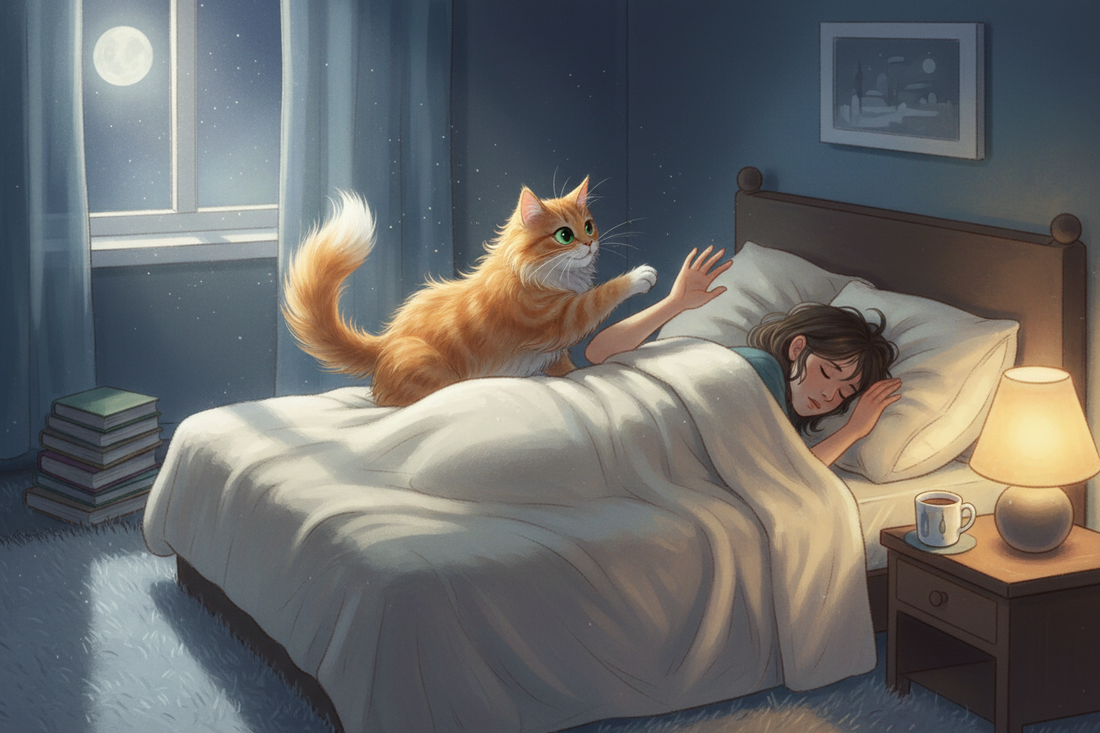 Why Cats Wake You Up at 3 AM