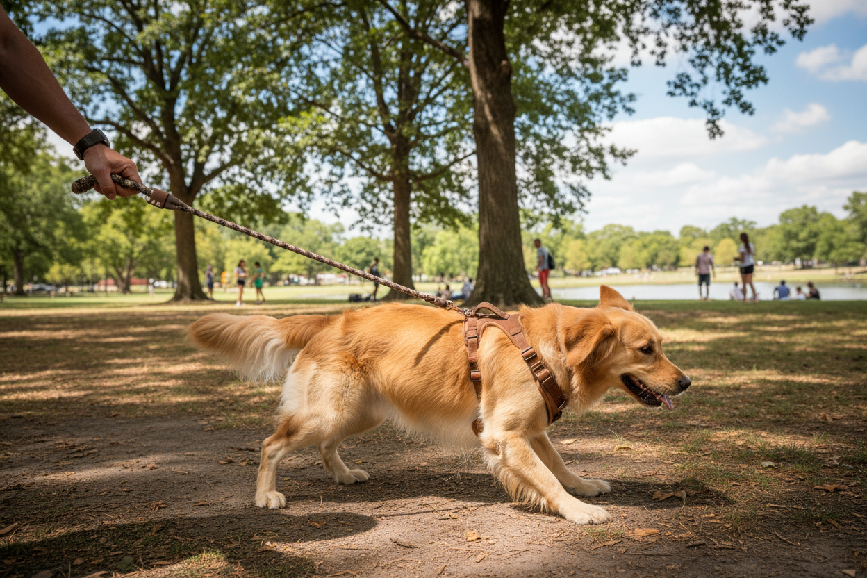 How to Stop Dogs From Pulling on the Leash