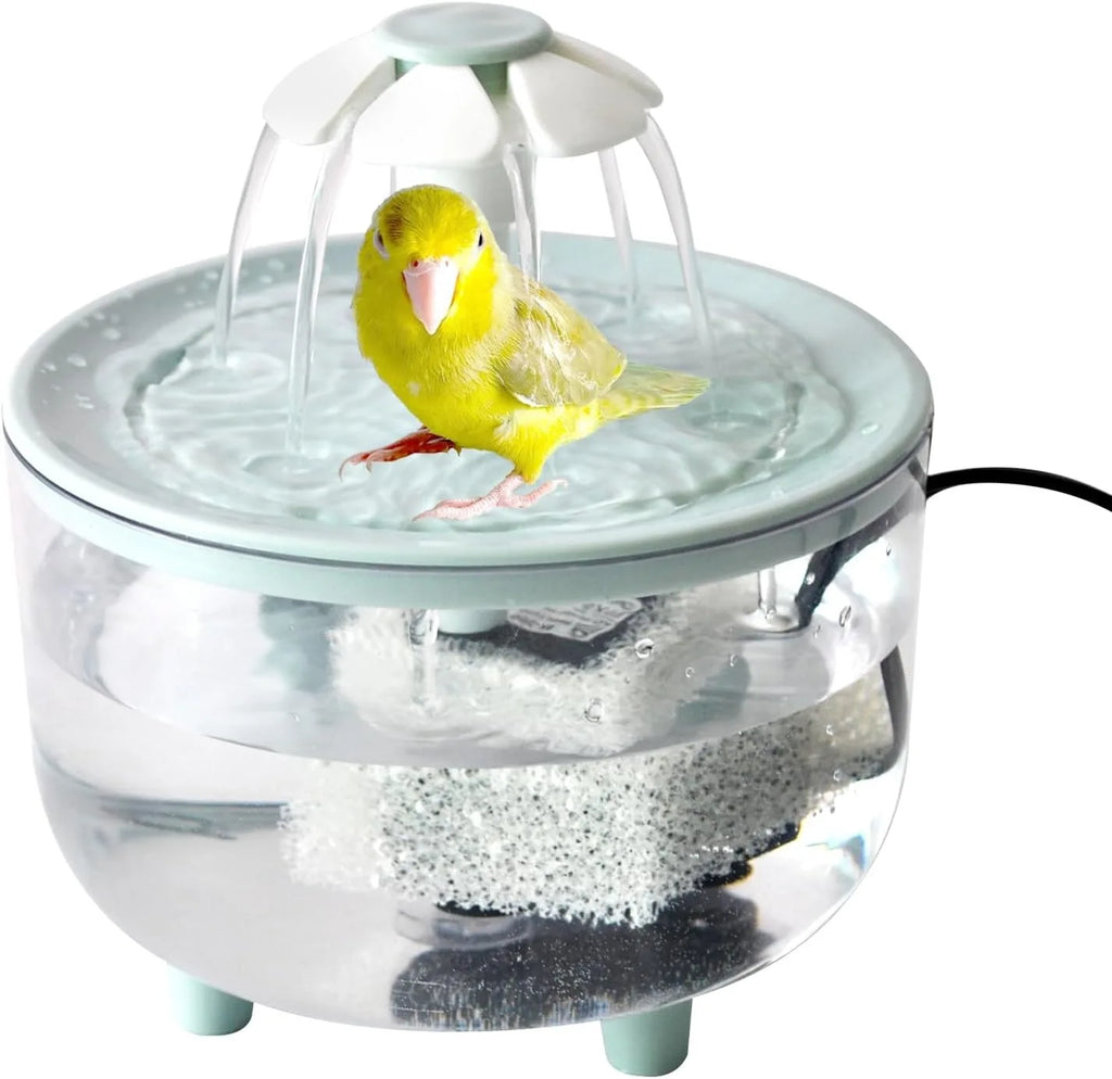 Indoor Bird Bath Fountain Automatic Shower