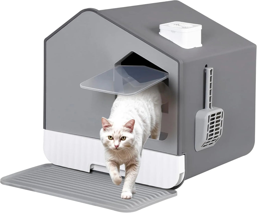 Extra Large Enclosed Cat Litter Box