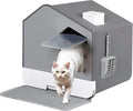 Extra Large Enclosed Cat Litter Box