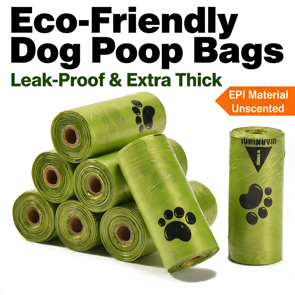 Eco-Friendly Dog Poop Bags Leak-Proof