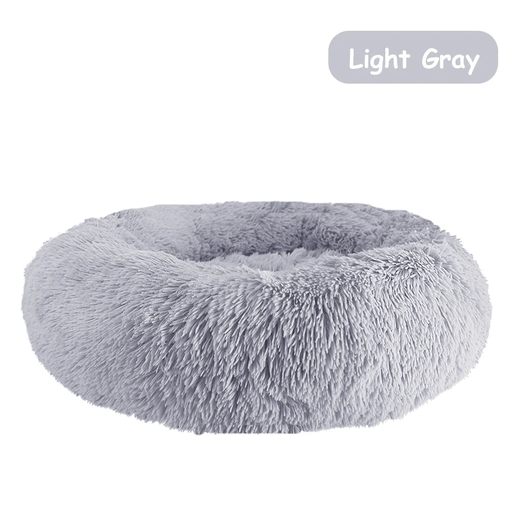 Donut Warm Soft Plush Pet Bed
