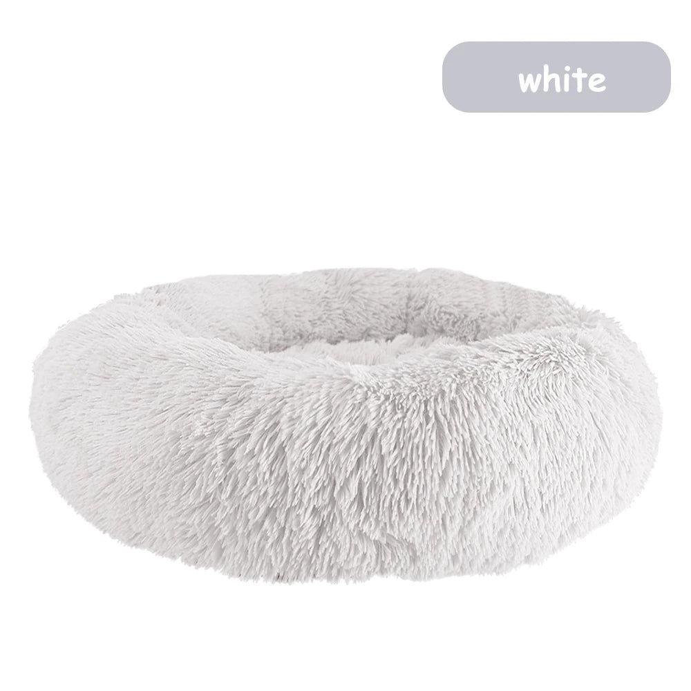 Donut Warm Soft Plush Pet Bed