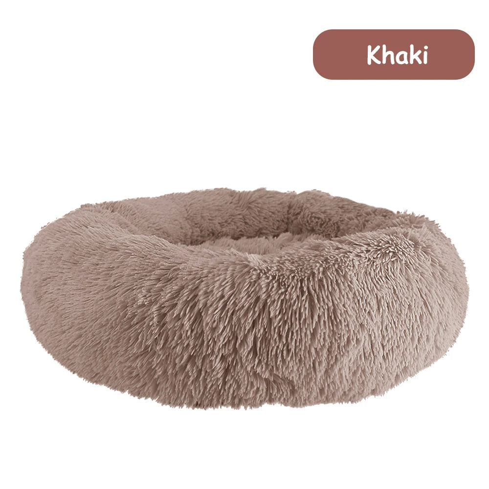 Donut Warm Soft Plush Pet Bed