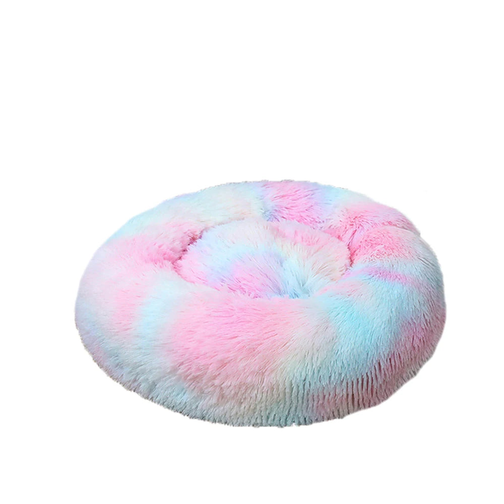 Donut Warm Soft Plush Pet Bed