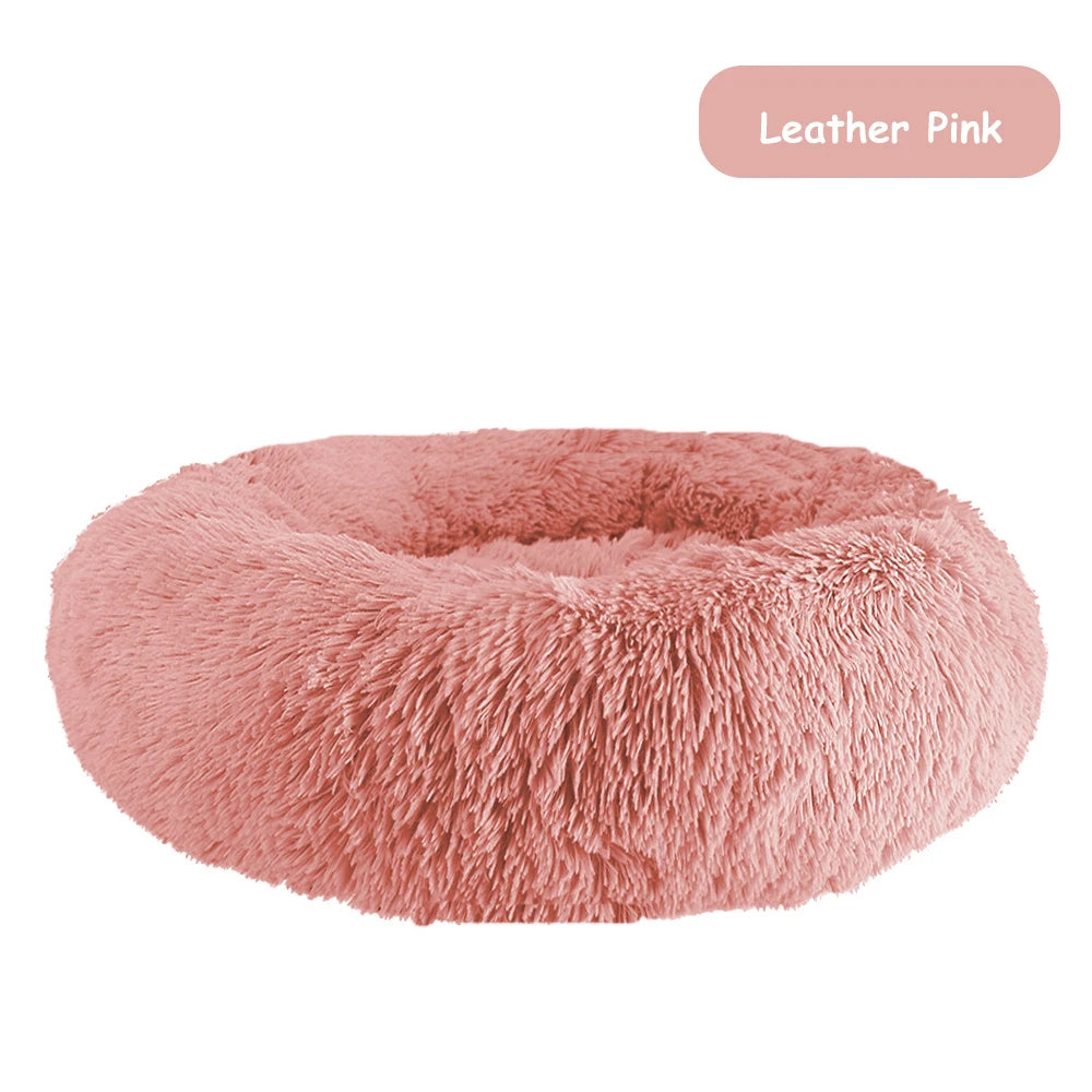 Donut Warm Soft Plush Pet Bed