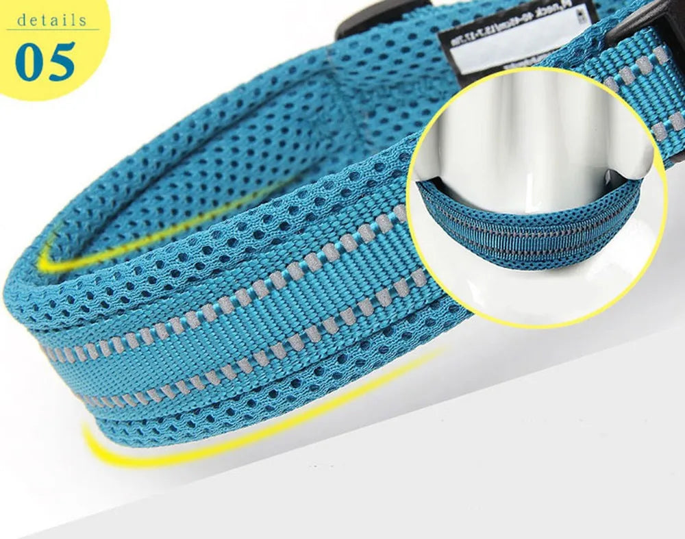 Pet Dog Cat Collar Nylon Adjustable