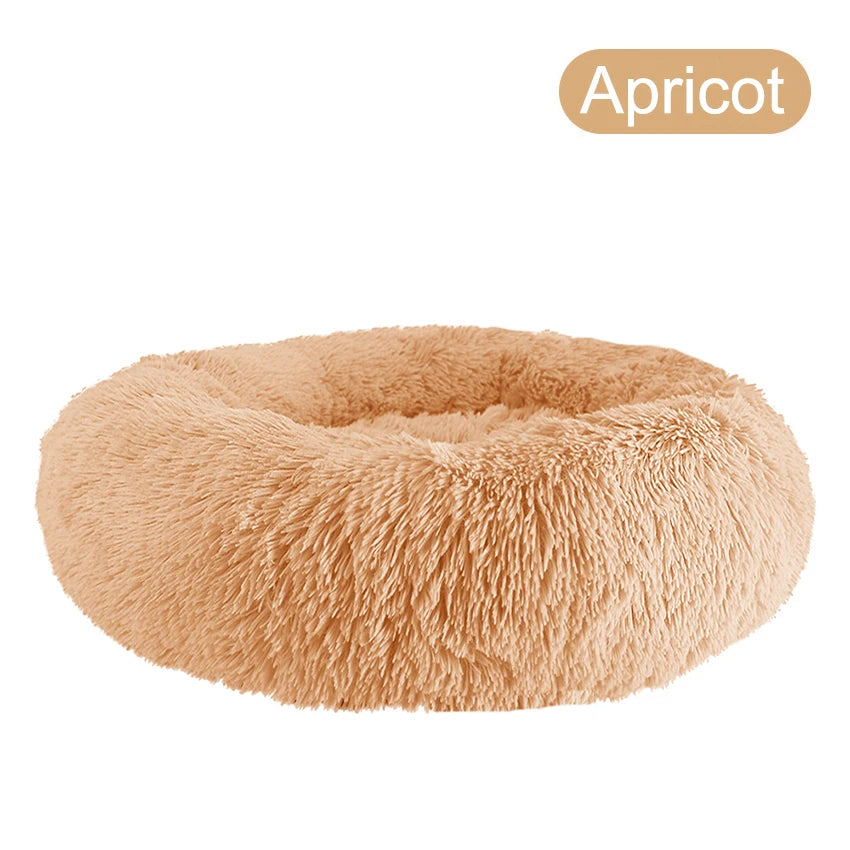 Donut Warm Soft Plush Pet Bed