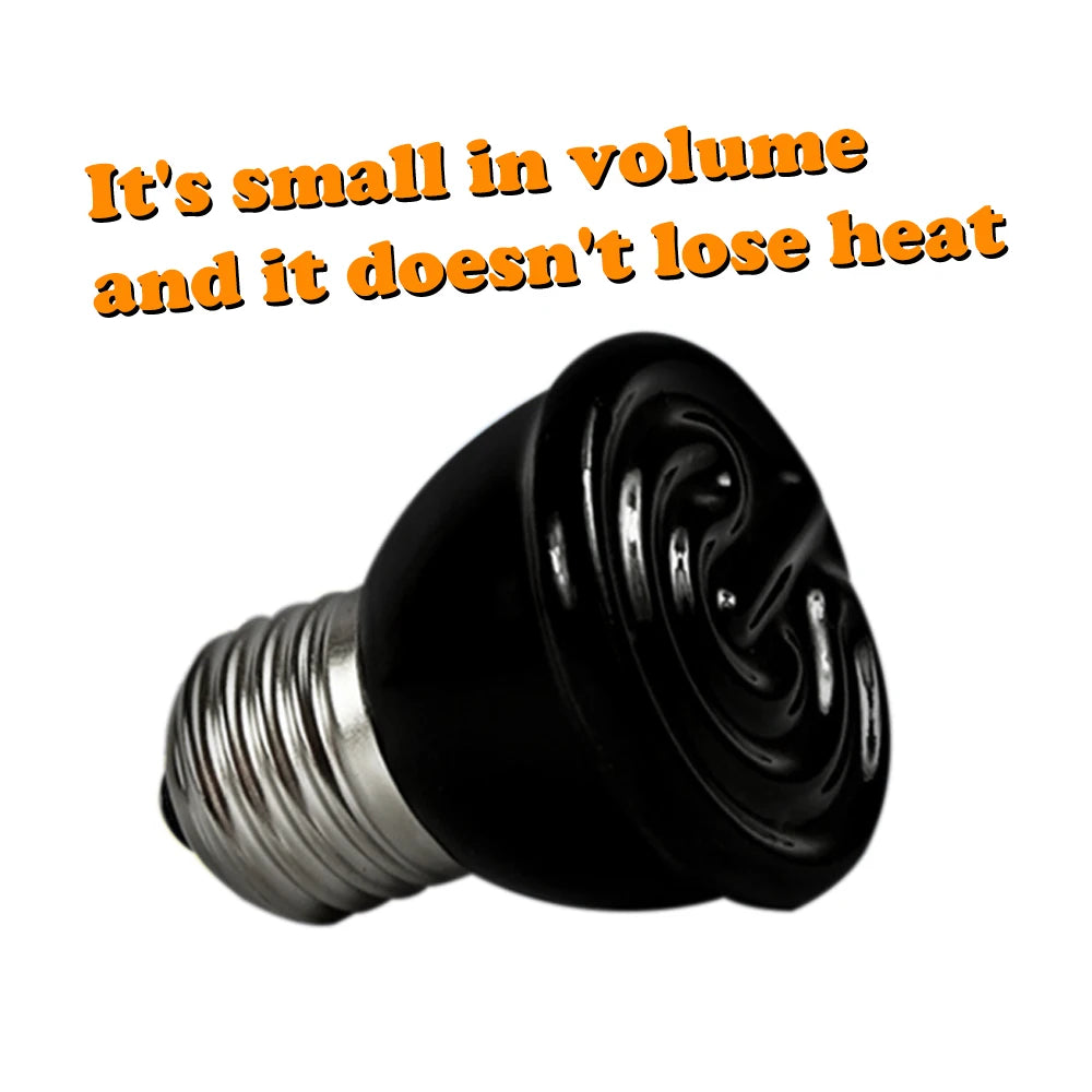 25/50/75/100W E27 Reptile Pet Heating Light Bulb