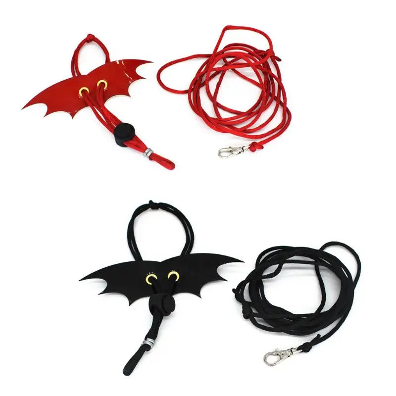 Pet Lizard Adjustable Wing Style Harness Leash