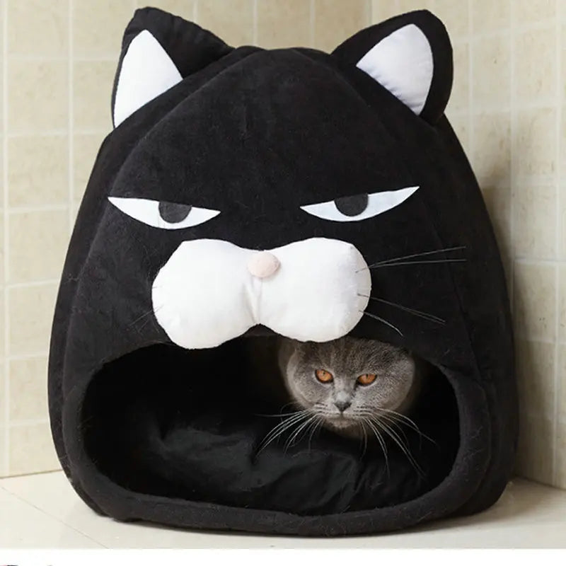 Cute Soft Cartoon House for Cats Dogs
