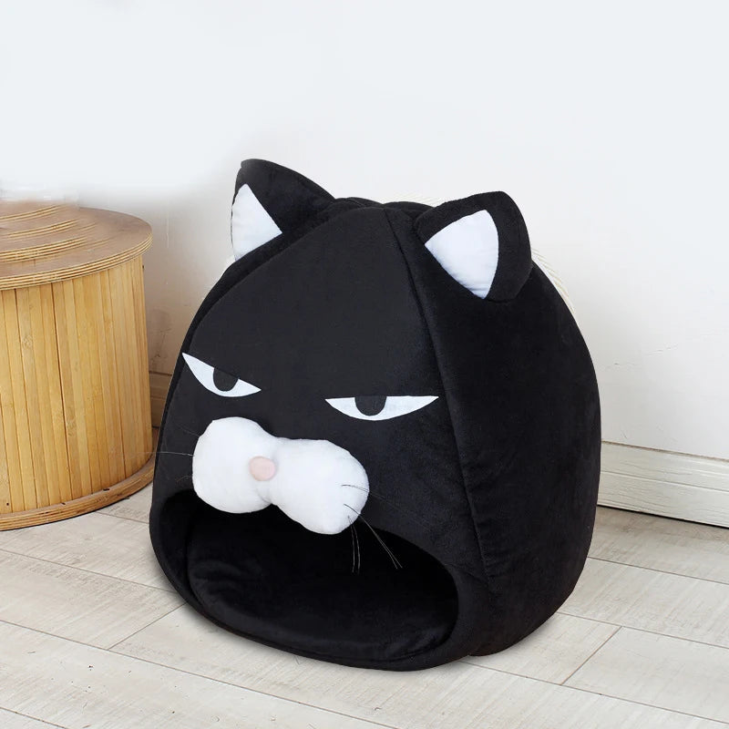 Cute Soft Cartoon House for Cats Dogs