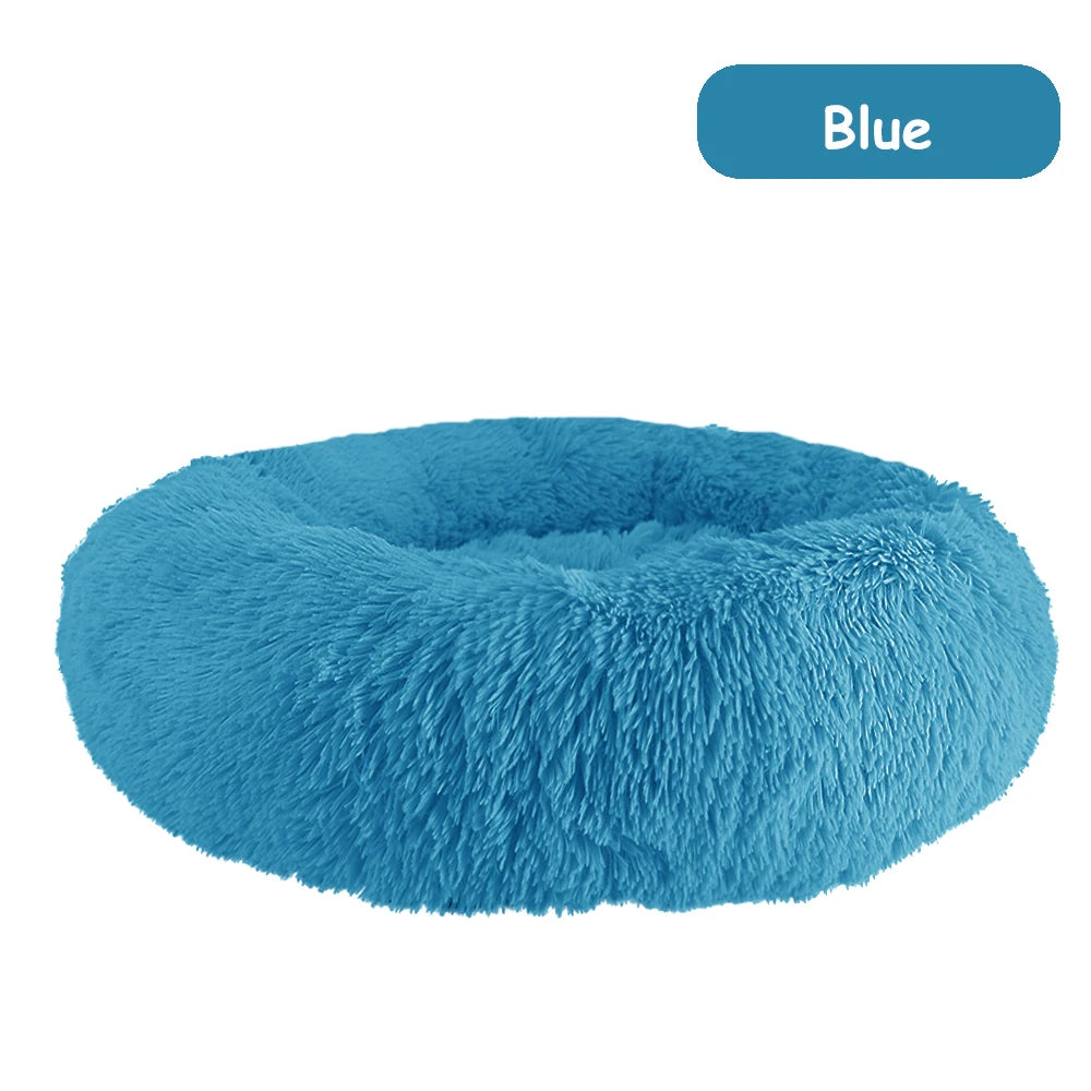 Donut Warm Soft Plush Pet Bed
