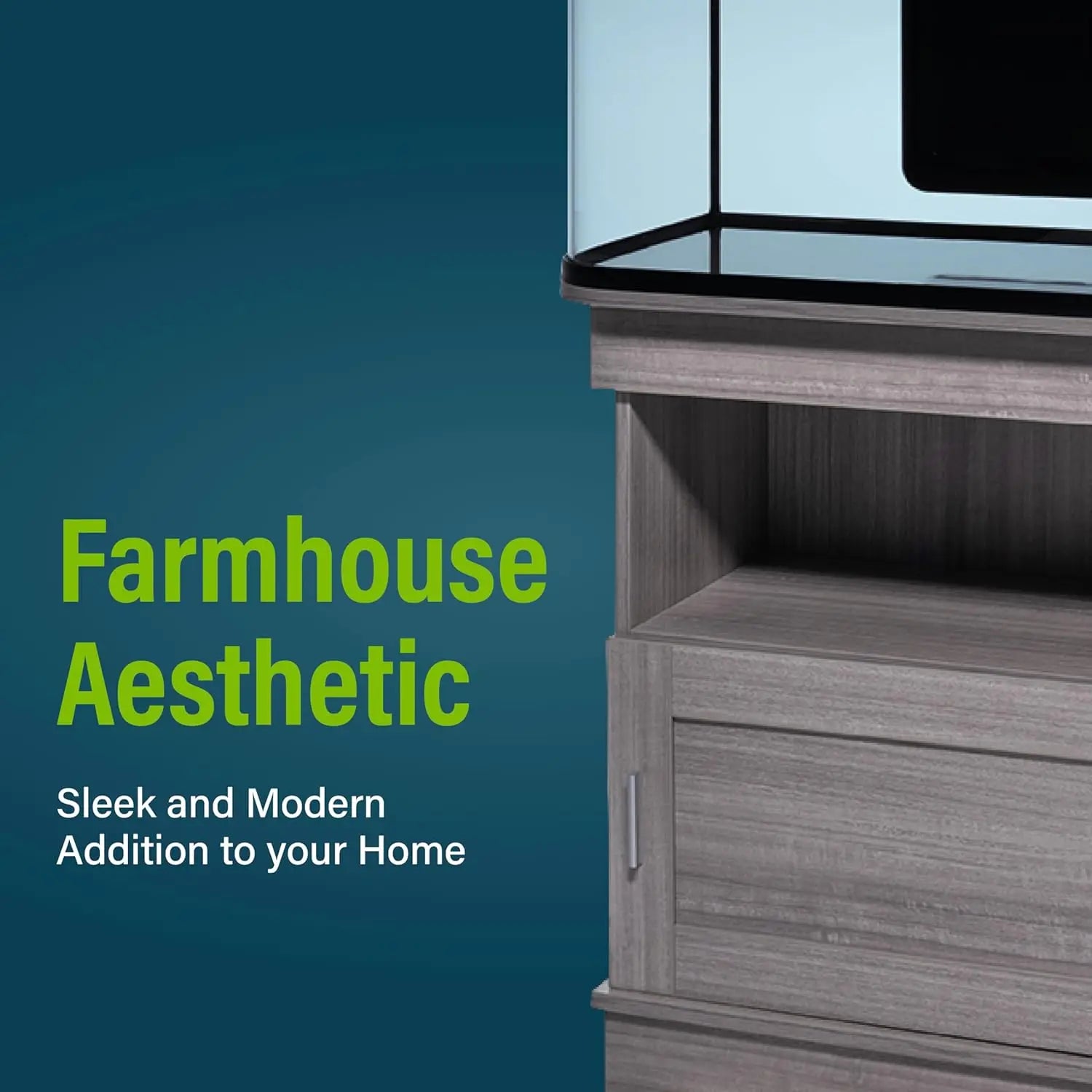 20-Gallon Aquarium Stand with Storage