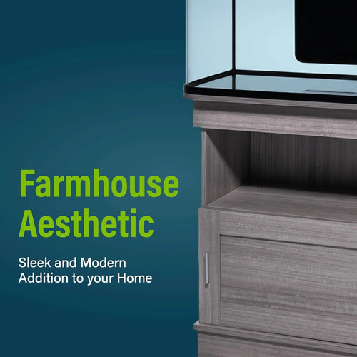 20-Gallon Aquarium Stand with Storage