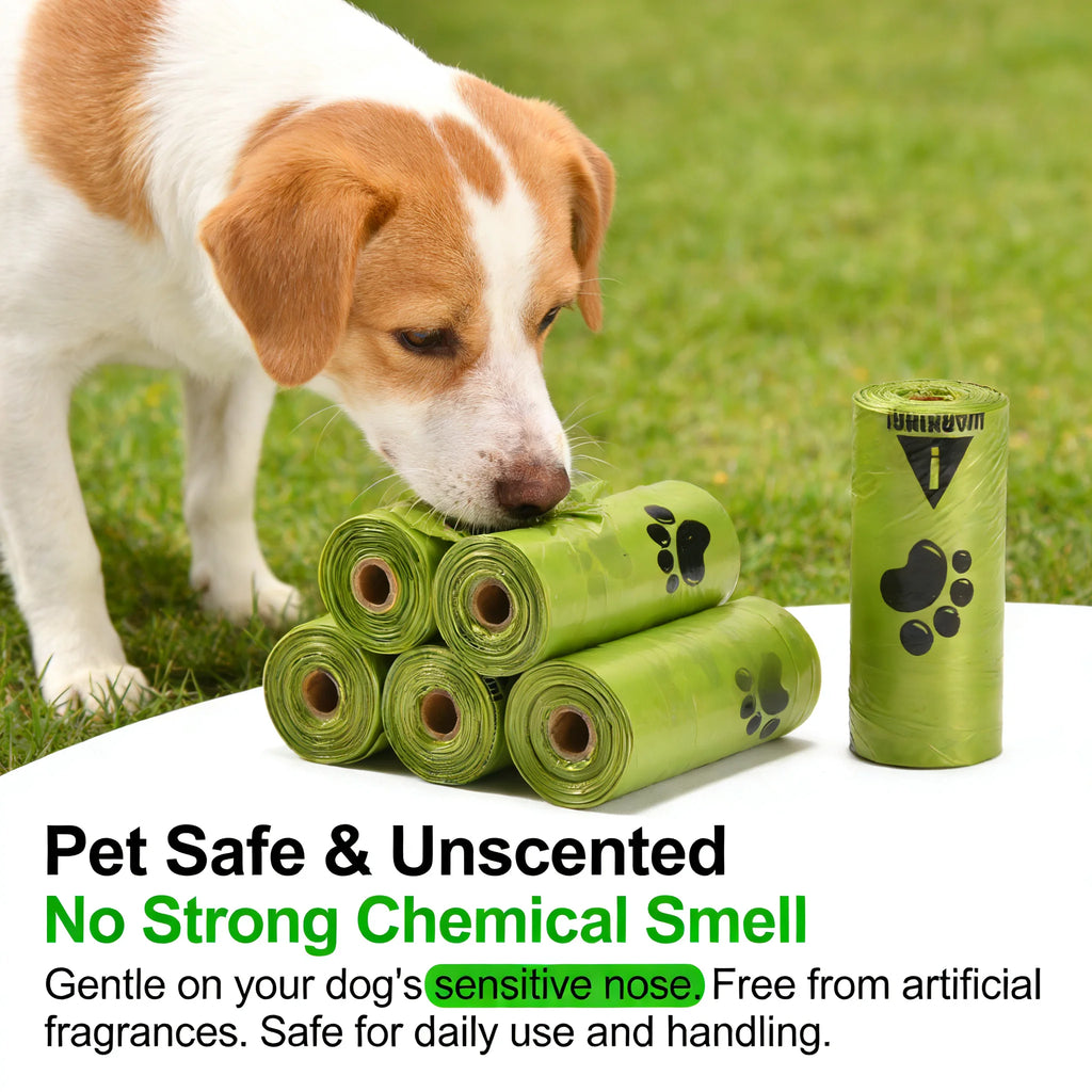 Eco-Friendly Dog Poop Bags Leak-Proof