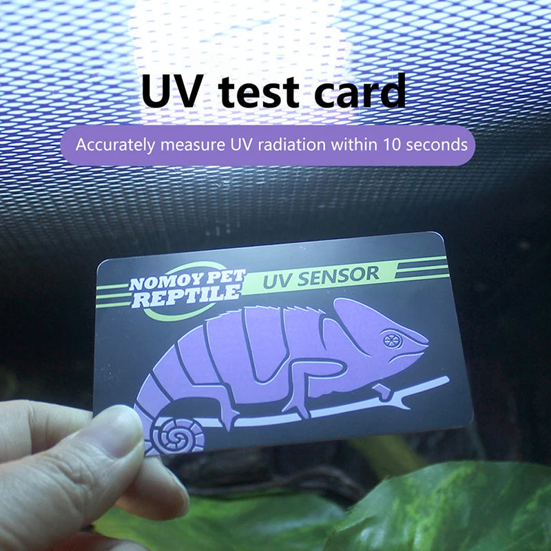 2Pcs UVA UVB Reptile Lamp Tester
