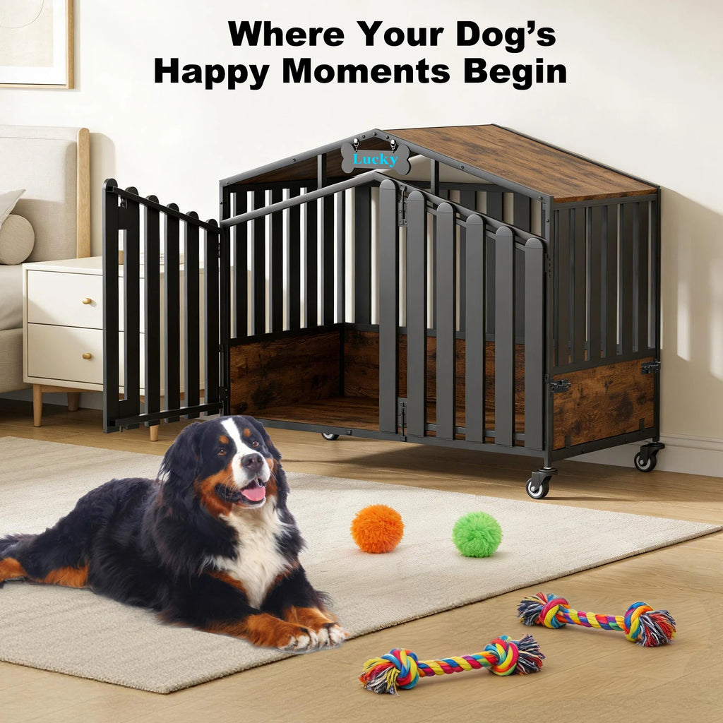 31"/41"/48“ XL Heavy Duty Dog Crate