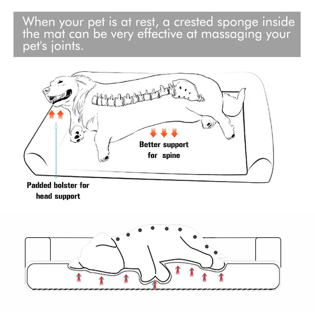 Extra Large Orthopedic Pet Dog Cat Bed