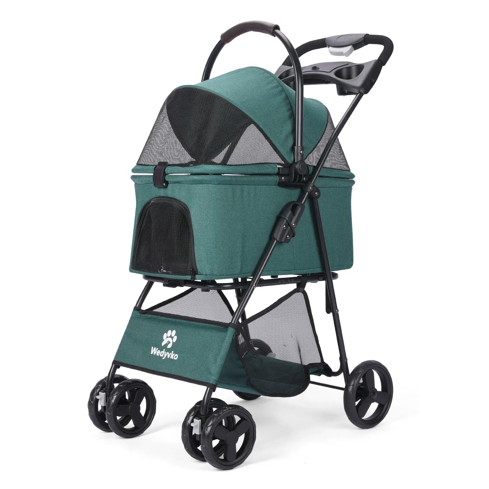 3 in 1 Pet Stroller with Removable Carrier