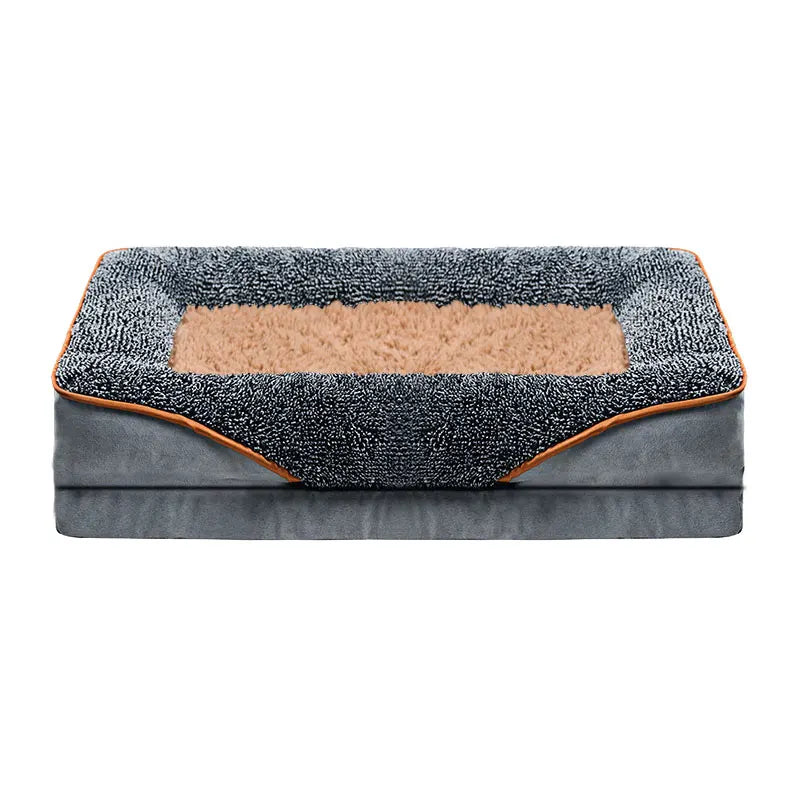 Oversized Pet Bed with Raised Edges