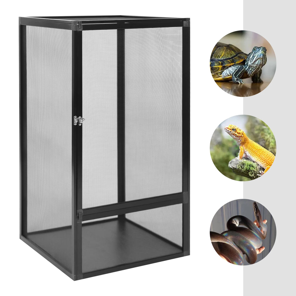 Freestanding Reptile Habitat Terrarium Enclosure