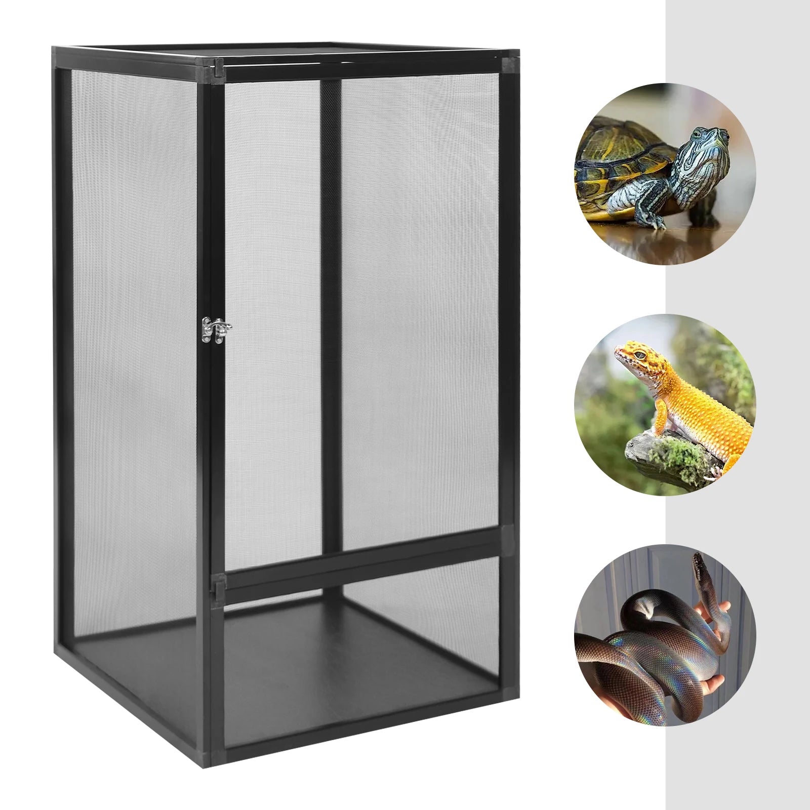 Freestanding Reptile Habitat Terrarium Enclosure