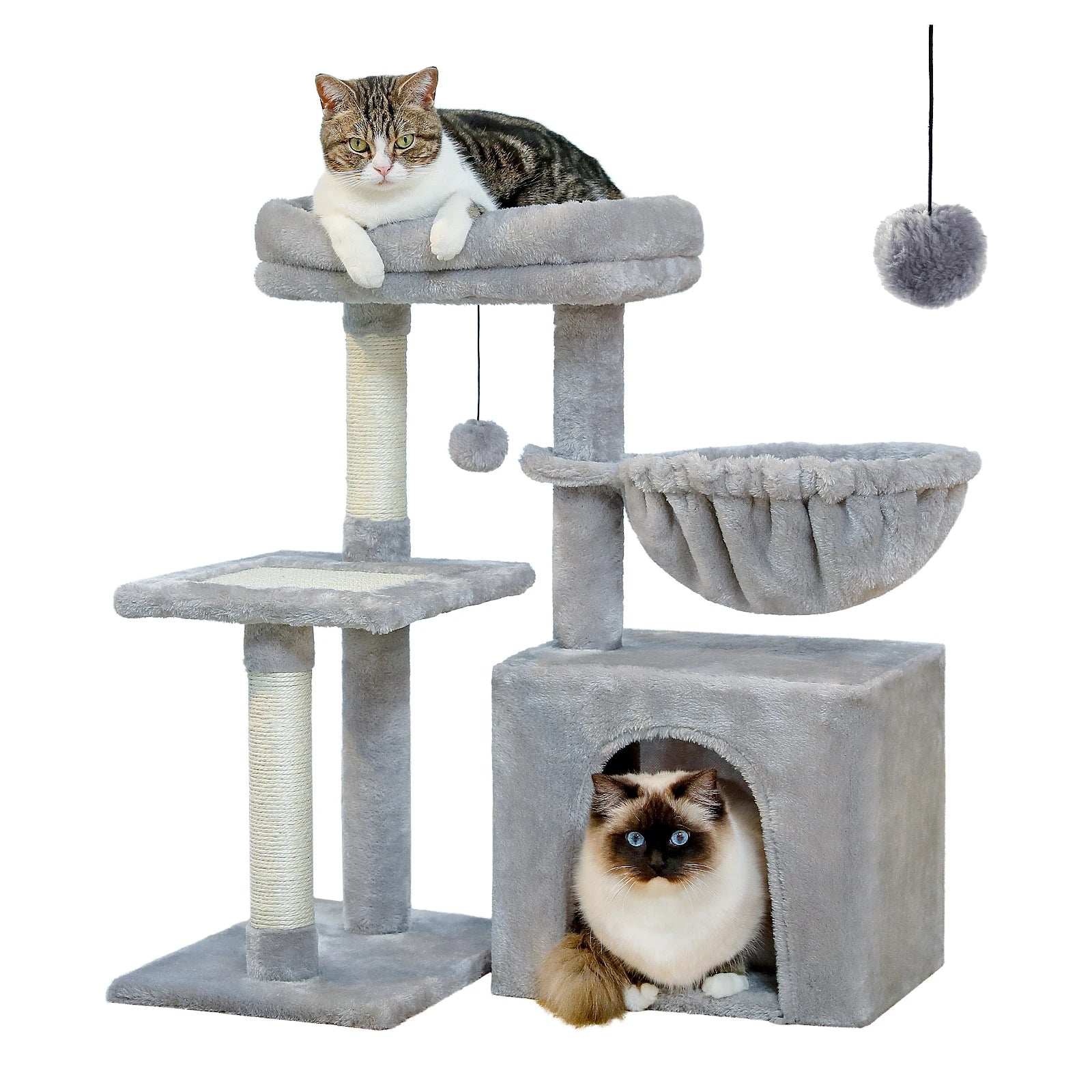 Cat Tree Tower for Indoor Cats 2 Styles