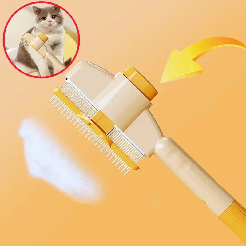 Pet Hair Remover One Button Brush