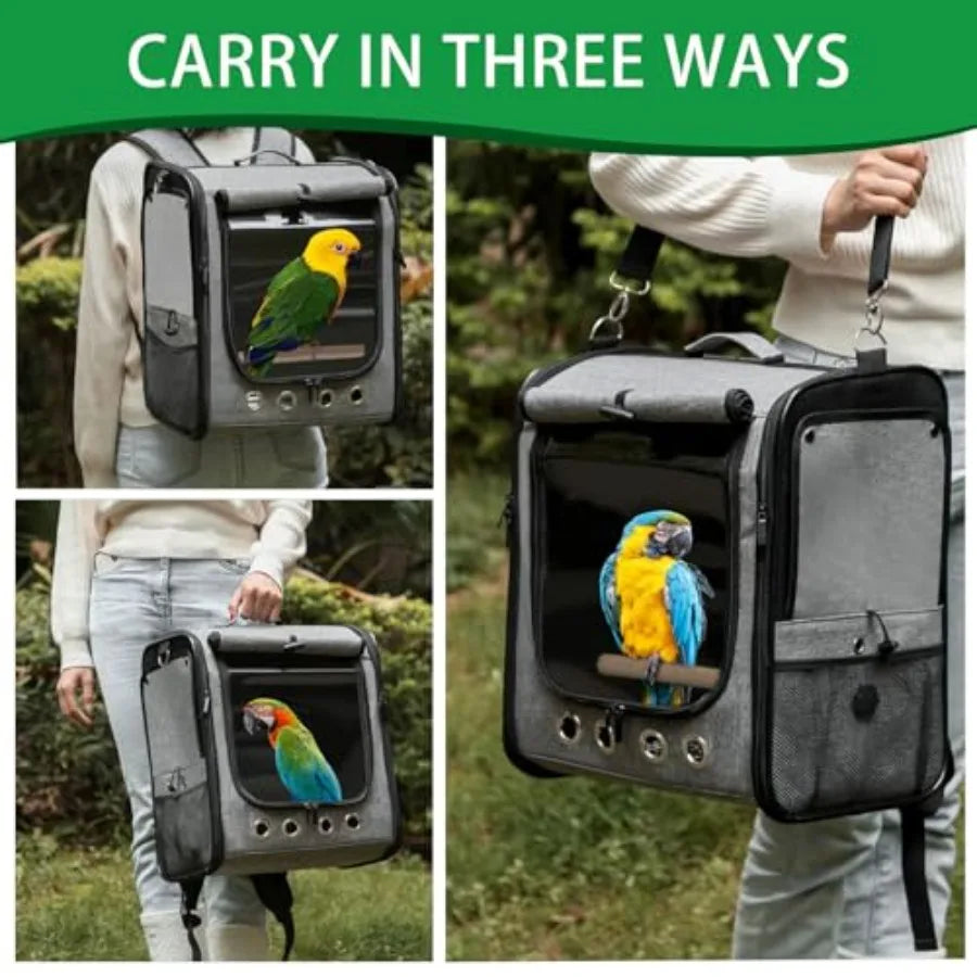 Bird Carrier Bag Travel Backpack