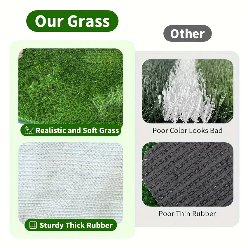 Simulation Lawn Toilet Training Mat Washable