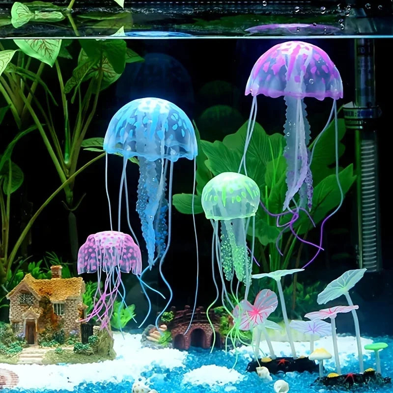 Artificial Swim Glow Jellyfish for Fish Tanks