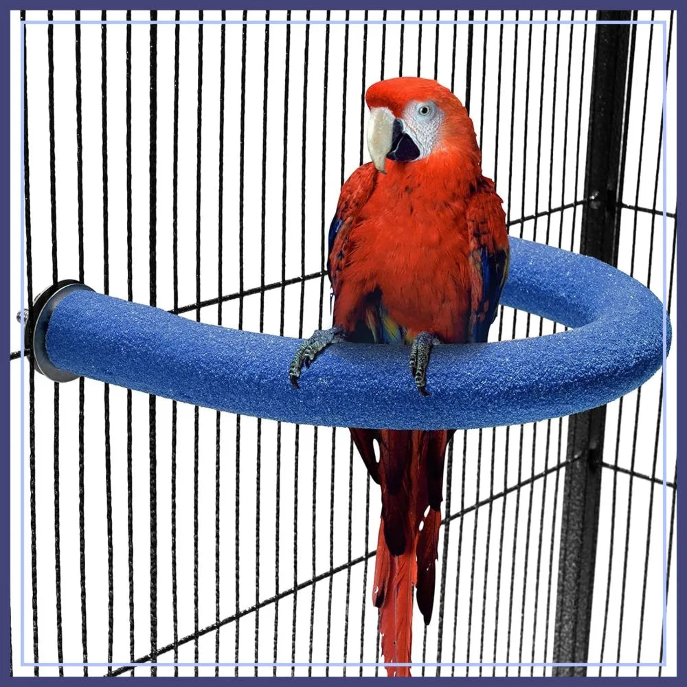 U Shape Parrot Perch Stand Cage Accessory