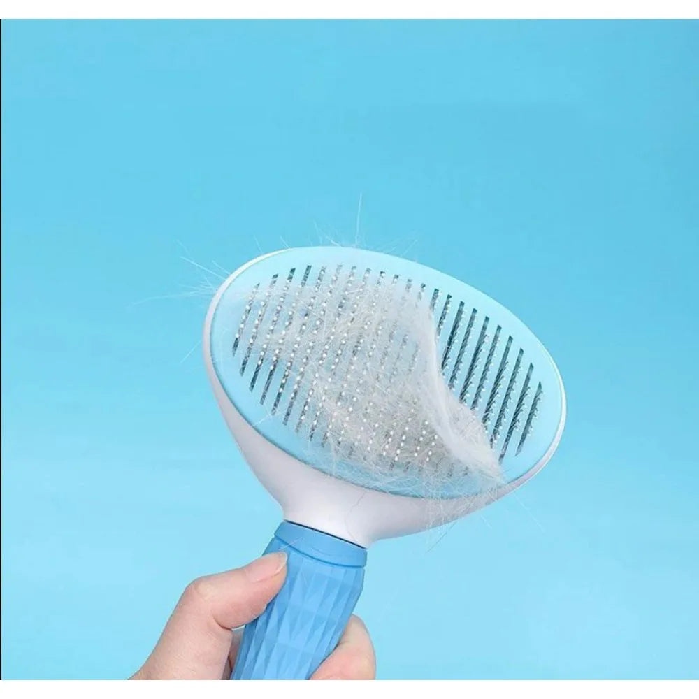 Pet Dog Cat Steel Grooming Hair Brush