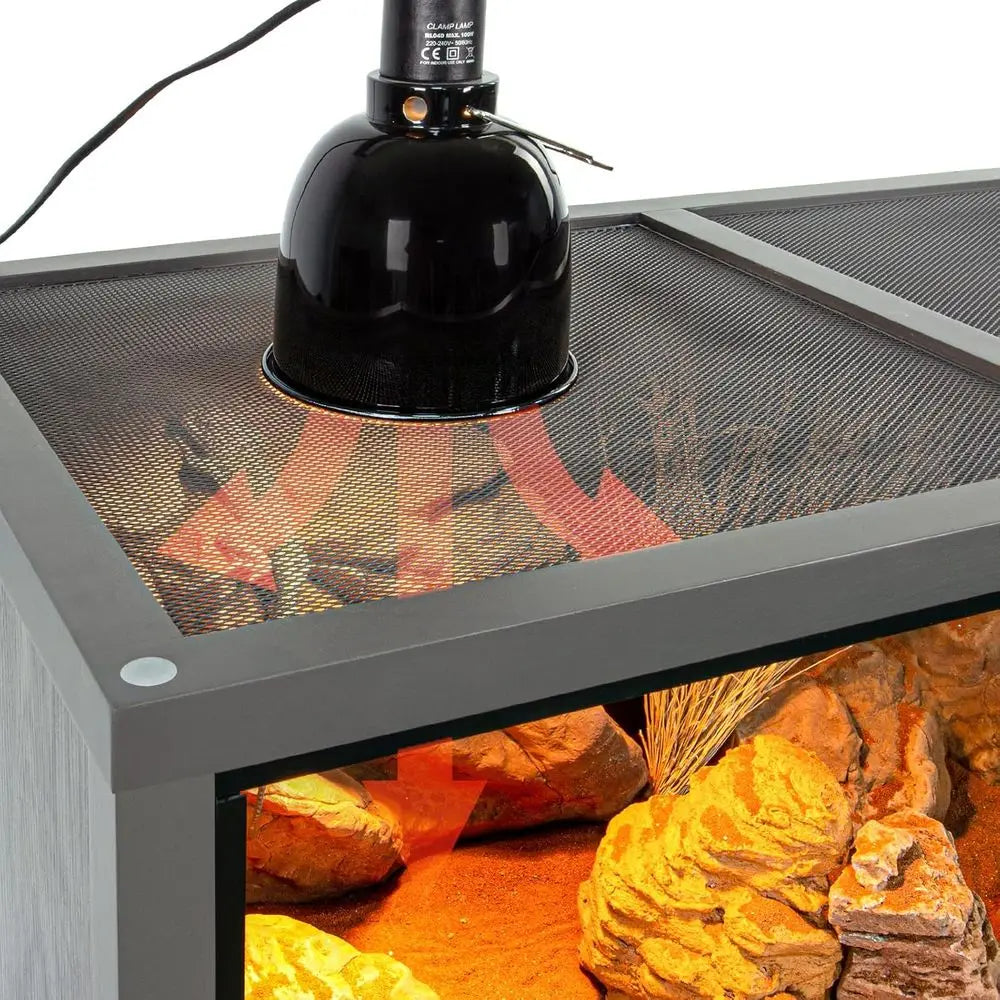 Insulated Wooden Reptile Enclosure 120 Gallon 48x24x24