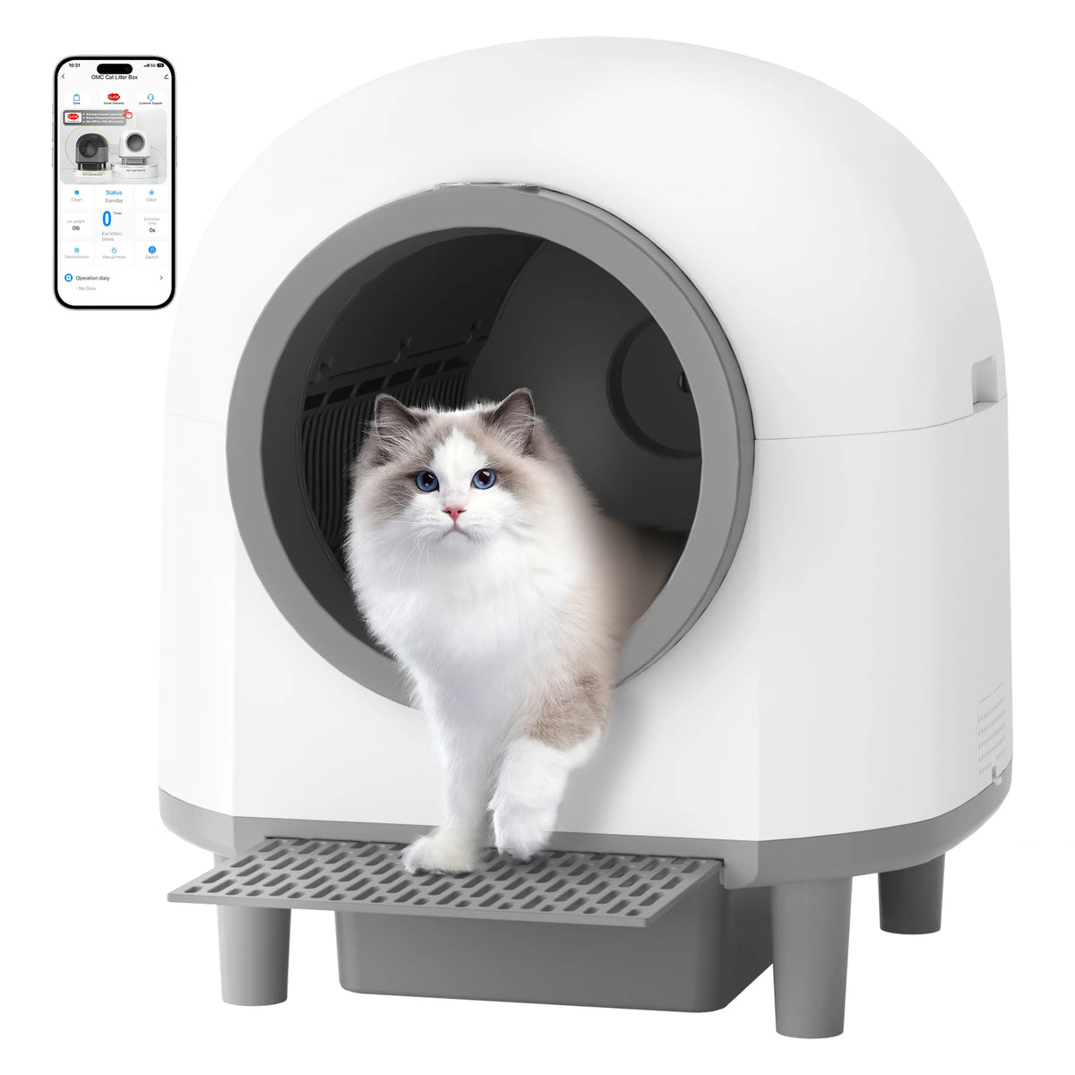 Stylish Self Cleaning Automatic Cat Litter Box
