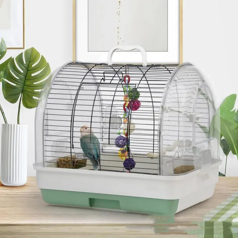 Portable Medium Bird Cage Travel Carrier