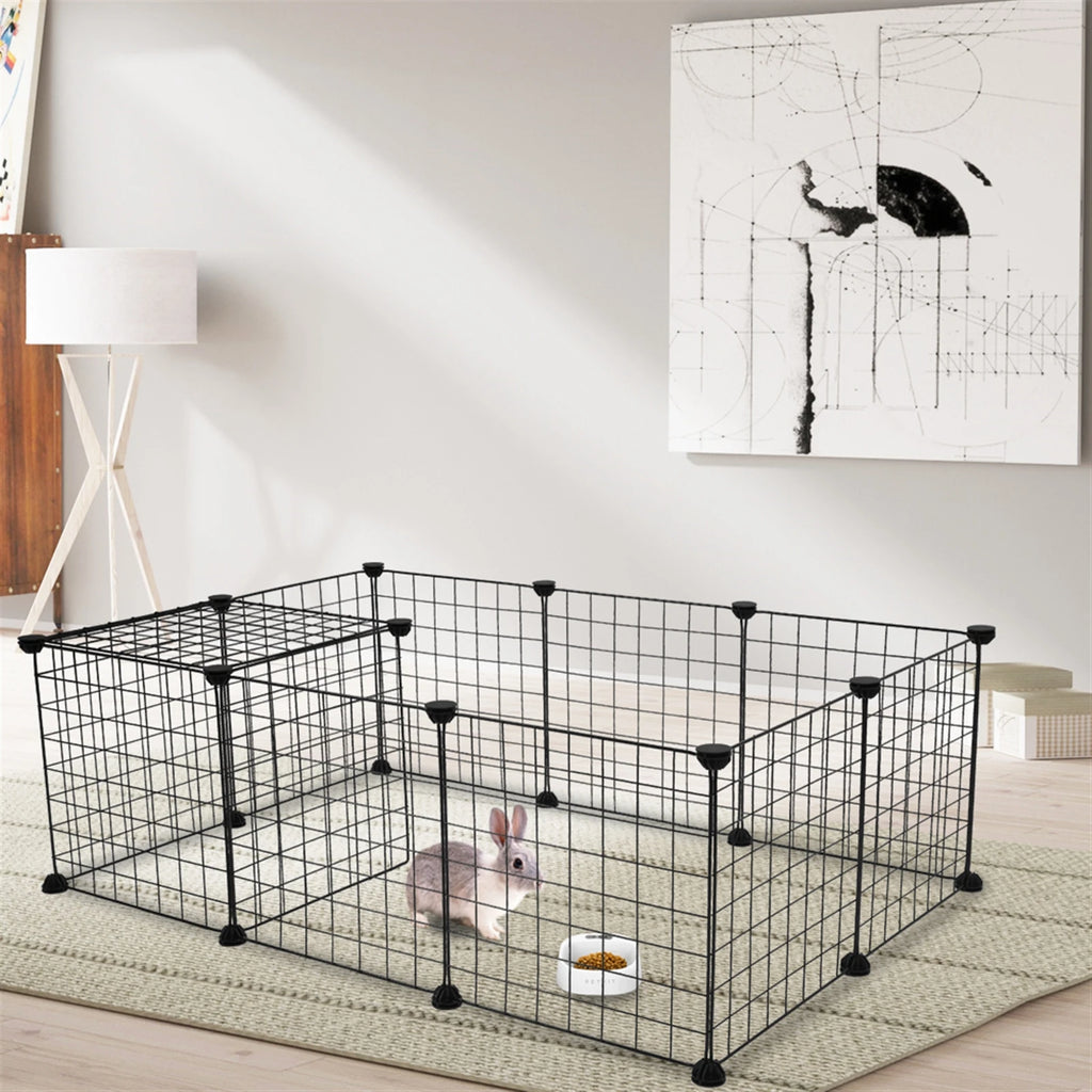 Pet Playpen Small Animal Cage for Indoor or Yard