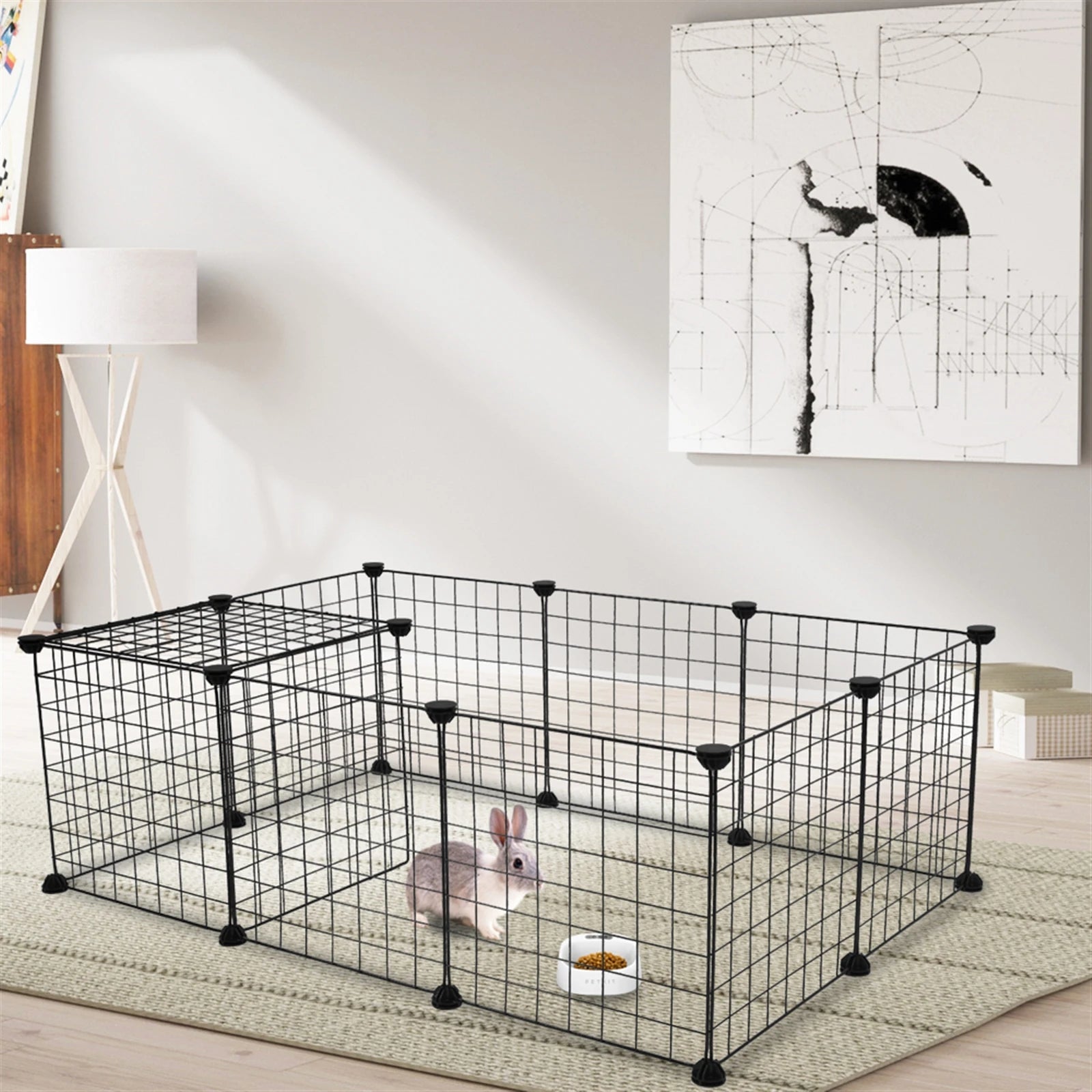 Pet Playpen Small Animal Cage for Indoor or Yard