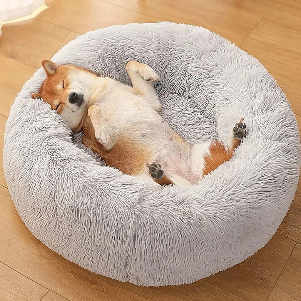 Donut Warm Soft Plush Pet Bed