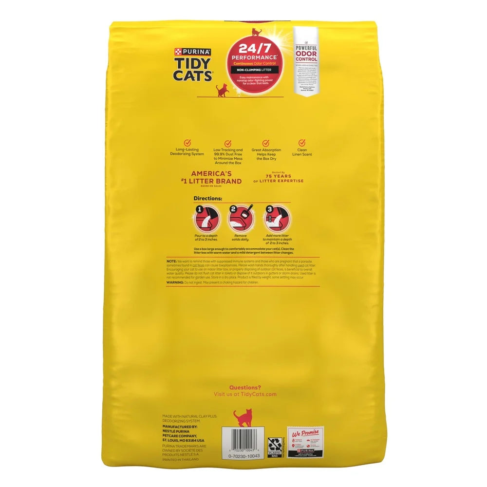 Multi-Cat Non-Clumping Cat Litter 48lb Fresh Scent