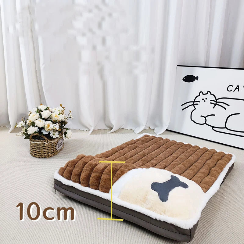 Pet Dog Cat Bed Removable Washable Cover