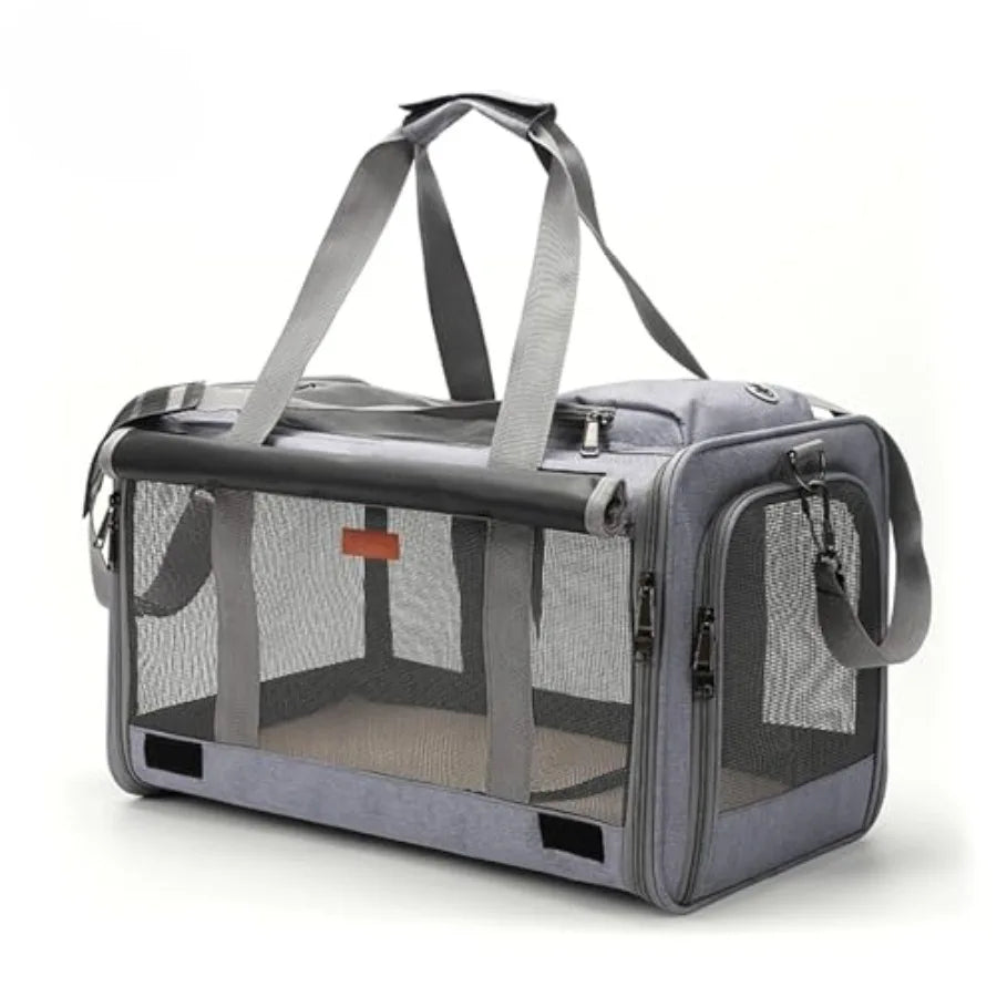 19x10.5x11.5 Soft Sided Collapsible Pet Dog Cat Carrier