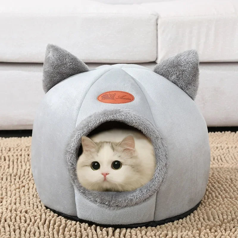 Deep Sleep Cat Bed Cozy Cave