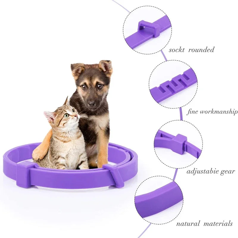 Dog Cat Adjustable Calming Pheromone Collar