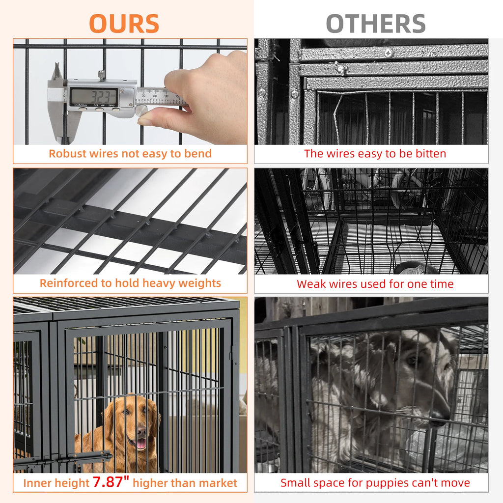 Jumbo Large Metal Pet Dog Playpen Kennel
