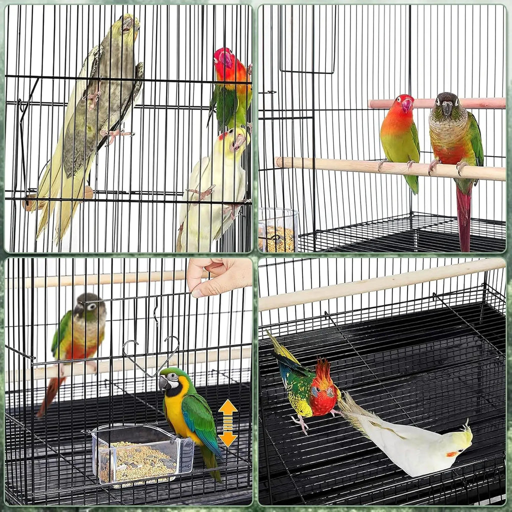 Portable Medium Bird Cage Travel Carrier