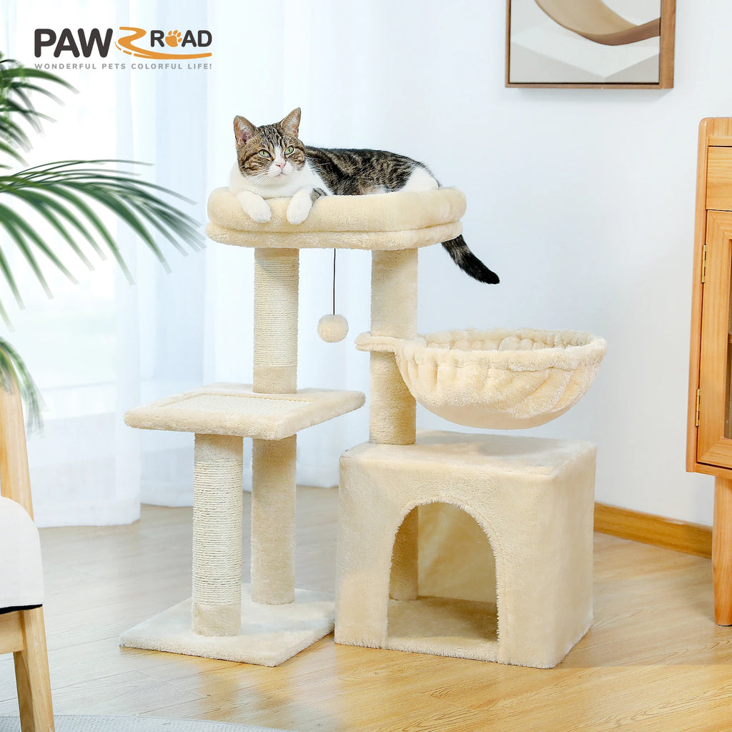 Cat Tree Tower for Indoor Cats 2 Styles