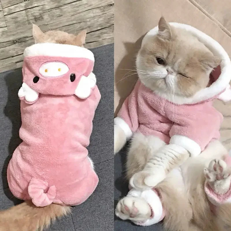 Pet Dog Cat Fleece Clothing Multiple Styles